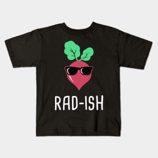 Rad-Ish – Funny Farmer's Market Design Kids T-Shirt